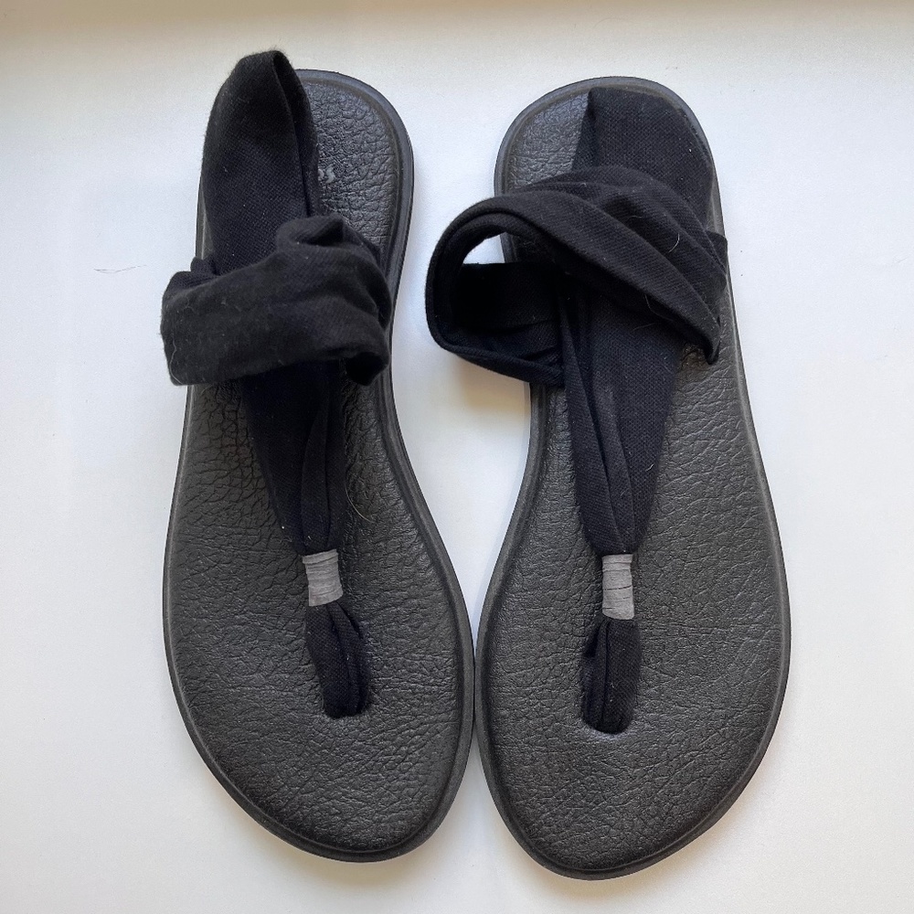 Sanuk Yoga Sling 2 Sandals Black 9